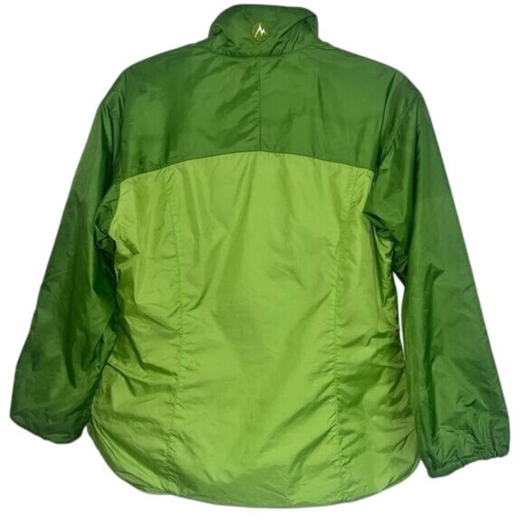 Marmot Kids Large Green Jacket Polyester Lightweight Full Zip Outdoor - Picture 2 of 10